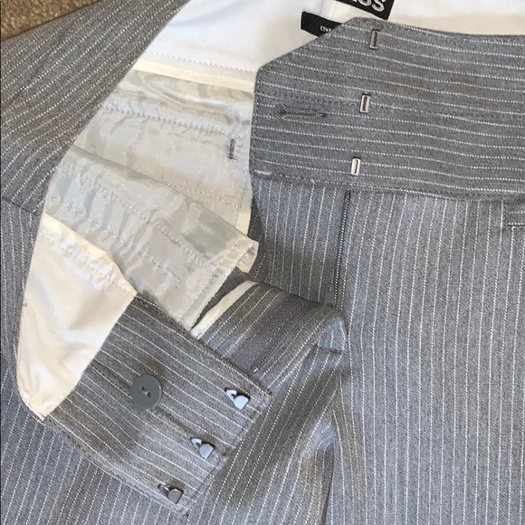EXPRESS Editor Gray Trouser Pant 2 Regular EUC - Picture 5 of 10